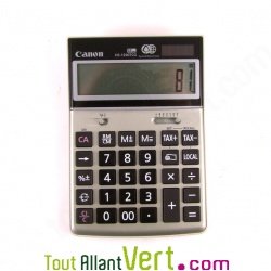 Calculatrice solaire de bureau recycl�e 12 digits, grand format Canon
