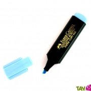 Feutre surligneur "fluo" Bleu rechargeable