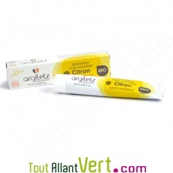 Dentifrice bio � base d\'argile naturelle Argiletz