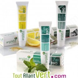 Dentifrice bio � base d\'argile naturelle Argiletz