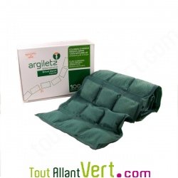 Cataplasme d\'argile verte pr�t � l\'emploi (36 coussinets x25 g)