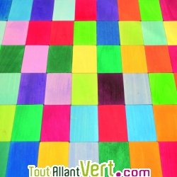 Rallye en bois arc-en-ciel, 74 pi�ces