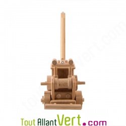 D�panneuse en bois naturel Equilibrist 17.5x8.5x9.5cm