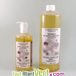 Savon liquide Bio Marius Fabre rechargeable Floralies