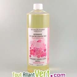 Recharge Savon liquide Bio Marius Fabre Fleur d\'Amandier 1litre