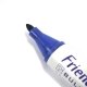 Marqueur bleu effaable pour tableau blanc rechargeable