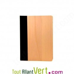 Cahier couverture bois d\'Acajou A5  Quebook