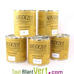 Lasure teint�e � l\'huile 0,75l ext�rieur, int�rieur