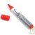 1 x Marqueur rouge effaable pour tableau blanc, rechargeable