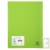 Prot�ge documents en polypro recycl� Vert, 40 pochettes, Forever