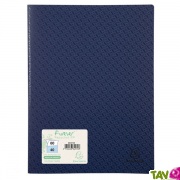 Protge documents Bleu fonc polypro recycl, 40 pochettes, Forever