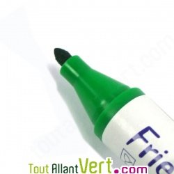 Marqueur vert effaable pour tableau blanc rechargeable