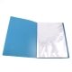 Prot�ge documents en polypro recycl� Turquoise, 50 pochettes, Forever
