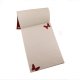 Bloc de correspondance rustique Papillon recycl� A4