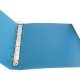 Classeur 4 anneaux polypro recycl� bleu turquoise, Forever, dos 4 cm