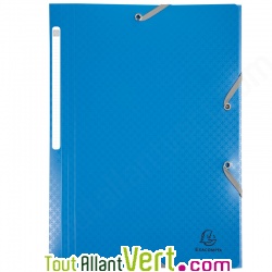 Chemise � �lastiques 3 rabats en polypro recycl�