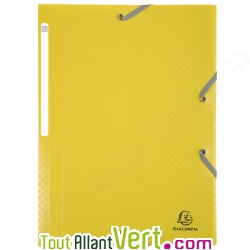 Chemise � �lastiques 3 rabats en polypro recycl�