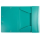 Chemise PP recycl� 3 rabats vert, Forever