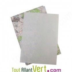 Feuilles A4 en cartes routi�res, lot de 50