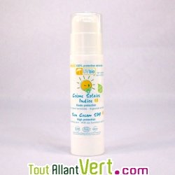 Cr�me solaire Indice 40 b�b�, peau sensible, 100% min�rale, tube 100ml