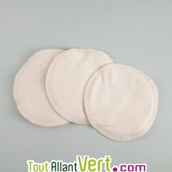 Coussinet d\'allaitement en coton bio, lot de 6