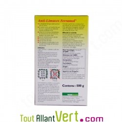 Anti-limaces Ferramol, 500g Neudorff