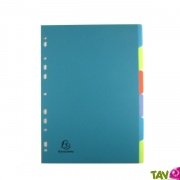 Intercalaire Polypro recycl� 6 onglets, Forever