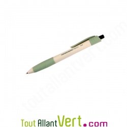 Stylo bille noir biod�gradable, rechargeable, Papermate