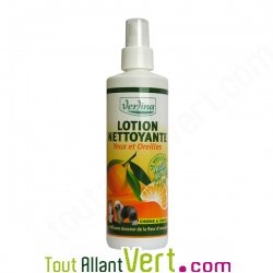 Lotion nettoyante yeux et oreilles chien et chat, Verlina, 250ml