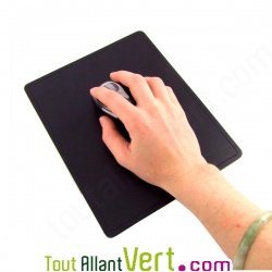 Tapis de souris en cuir recycl� 24x19,5 cm