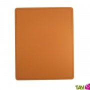 Tapis de souris en cuir recycl marron 24x19,5 cm