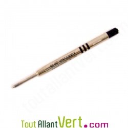 Recharge encre gel noire pour stylo en bois r�tractable