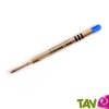 Recharge encre gel bleu pour stylo en bois r�tractable