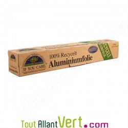 Rouleau papier aluminium recycl