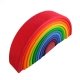 Arc en ciel bois empilable, 12 pi�ces, 38 cm, Grimms
