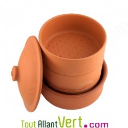 Grand germoir en terre, 3 �tages pour graines � germer bio