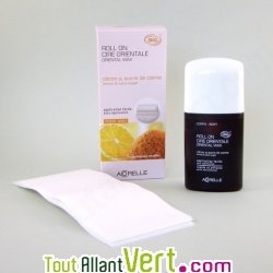 Roll on cire orientale biologique + 10 bandes, Acorelle