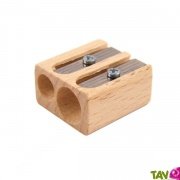 Taille crayon bois 2 trous, lame changeable