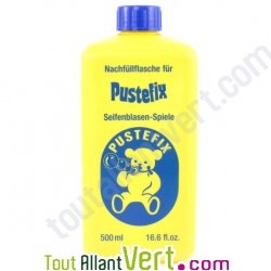 Recharge liquide pour Bulles de savon 100% vgtal 1 litre