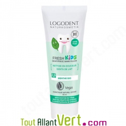 Dentifrice bio Menthe Enfant 2-6 ans, Logona
