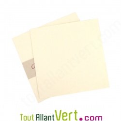 Cartes recycl�es 12x12 cm, Couleur de Provence, 175g, lot de 100