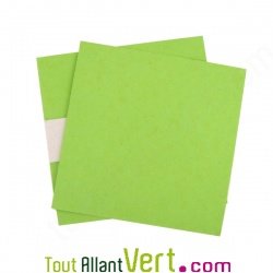 Cartes recycl�es 12x12 cm, vert, Couleur de Provence, 175g, lot de 100