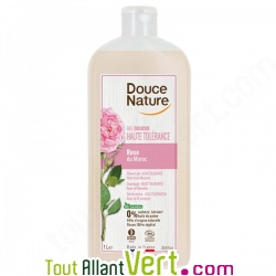 Gel douche Haute tol�rance bio familial � la rose bio, 1l