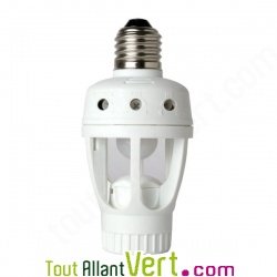 Support � d�tection de mouvement pour ampoule E27