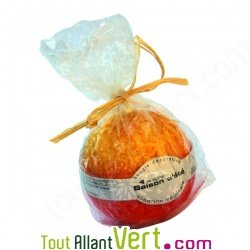 Bougies rondes d�coratives en st�arine 100% v�g�tale, 35H