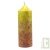 1 x Bougie cylindre d�corative automne en st�arine 100% v�g�tale