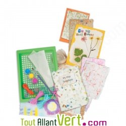 Papier recycl�, apprendre � faire son papier recycl�, Green Science 4M, 8 ans+