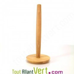 Porte rouleau papier essuie-tout en bois 