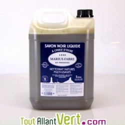 Savon Noir liquide � l\'huile d\'olive 5l multi-usages