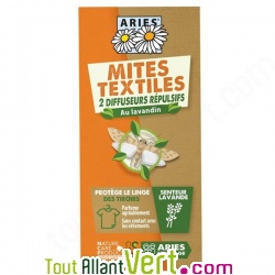 Pige anti-mites pour textile, solution naturelle et cologique
